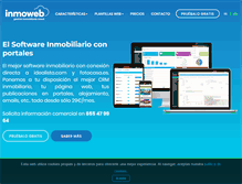 Tablet Screenshot of inmoweb.es